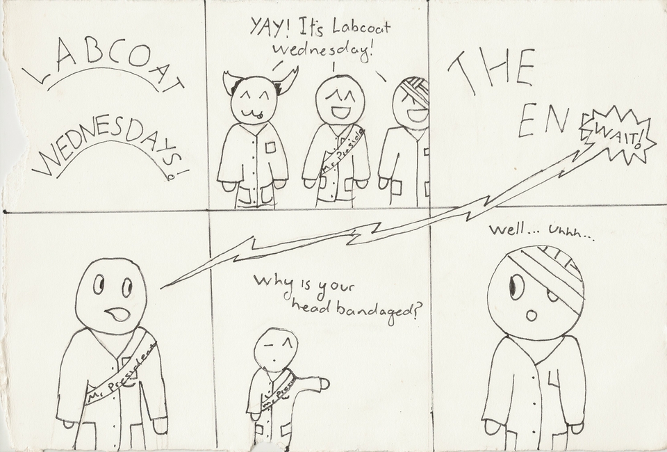 Labcoat Wednesday!