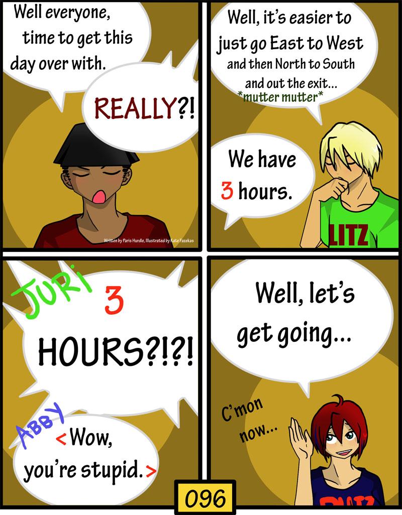 The Final Day: 3 Hours