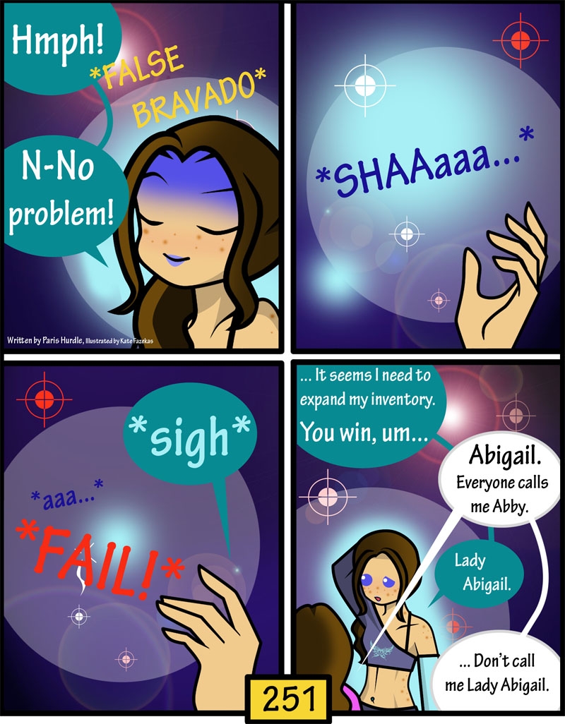 Lessons, Phase 1 - Abby, Part 3