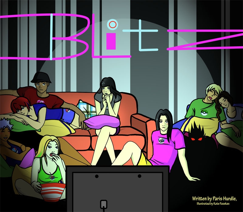 Filler- Viewing 1000 ways to die... Blitz's TV time...