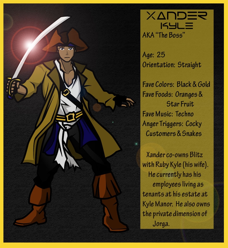 Bio- Xander, Pirate Style