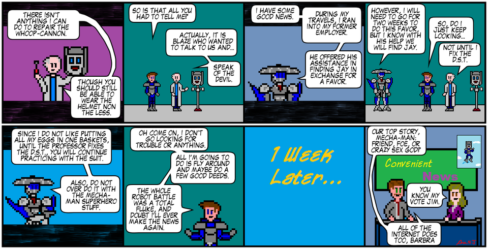 The Rather-Spiffy Mecha-Man Pt.1