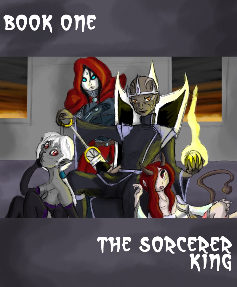 Lost Ages - Book One - Cover - The Sorcerer King