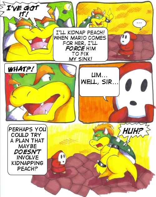 Bowser's Brilliant Plan