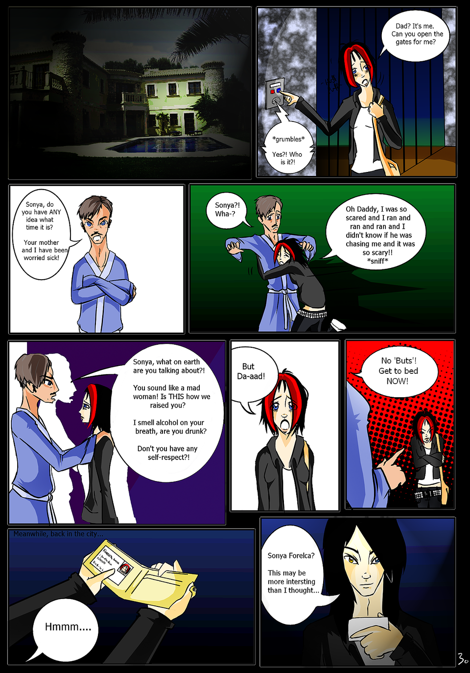 Chapter one Page three