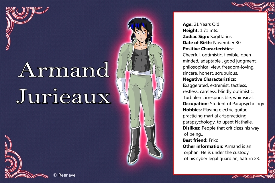 Character Profile - Armand Jurieaux