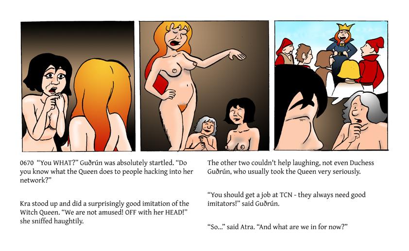 'Off with her head!'