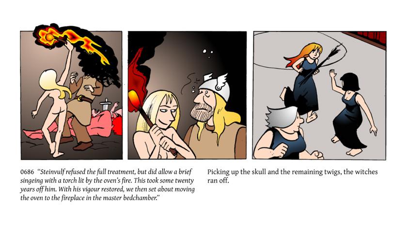 Singeing off a few years