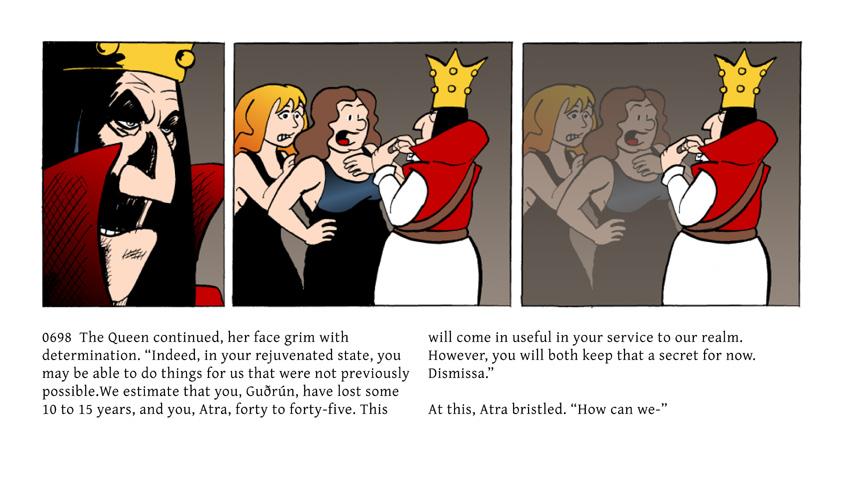 The Queen has had her say