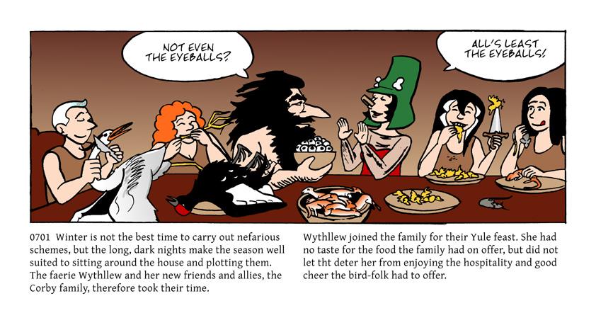 Yule dinner, Corby style! 