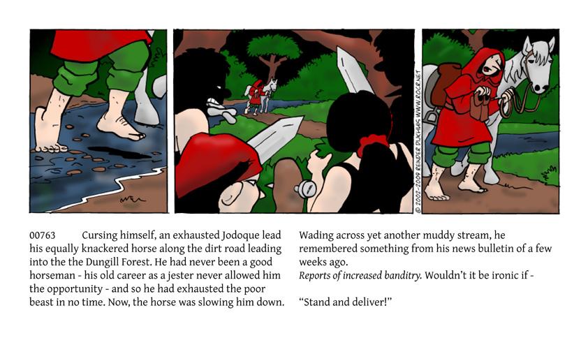 That horse'll be coming out of a tin!