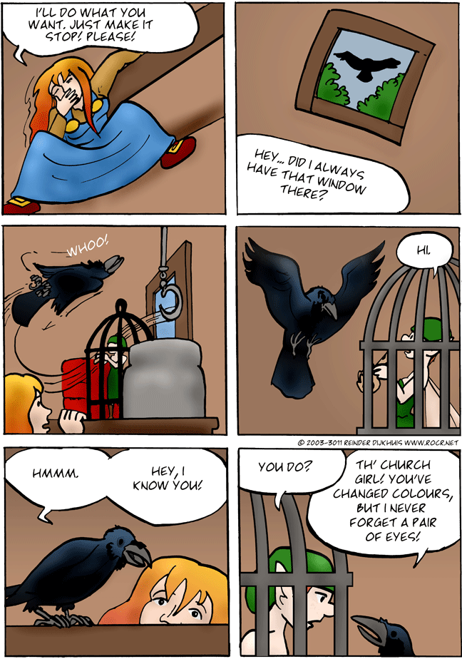 That's an eerie thing to say for a Raven