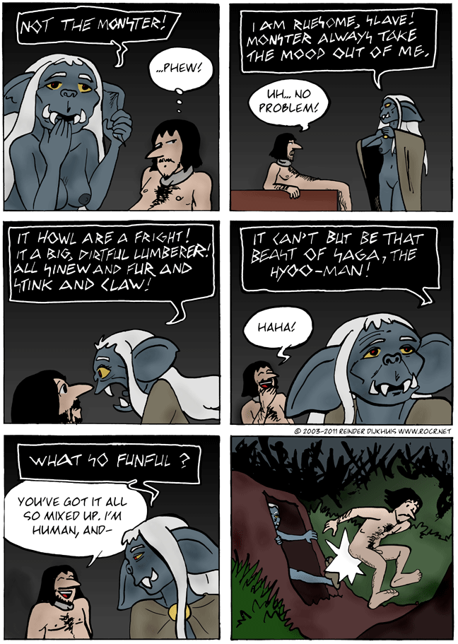 A twist in the tale, and a boot to the ass