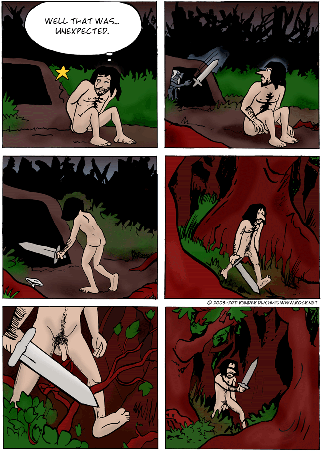 Walking through the undergrowth