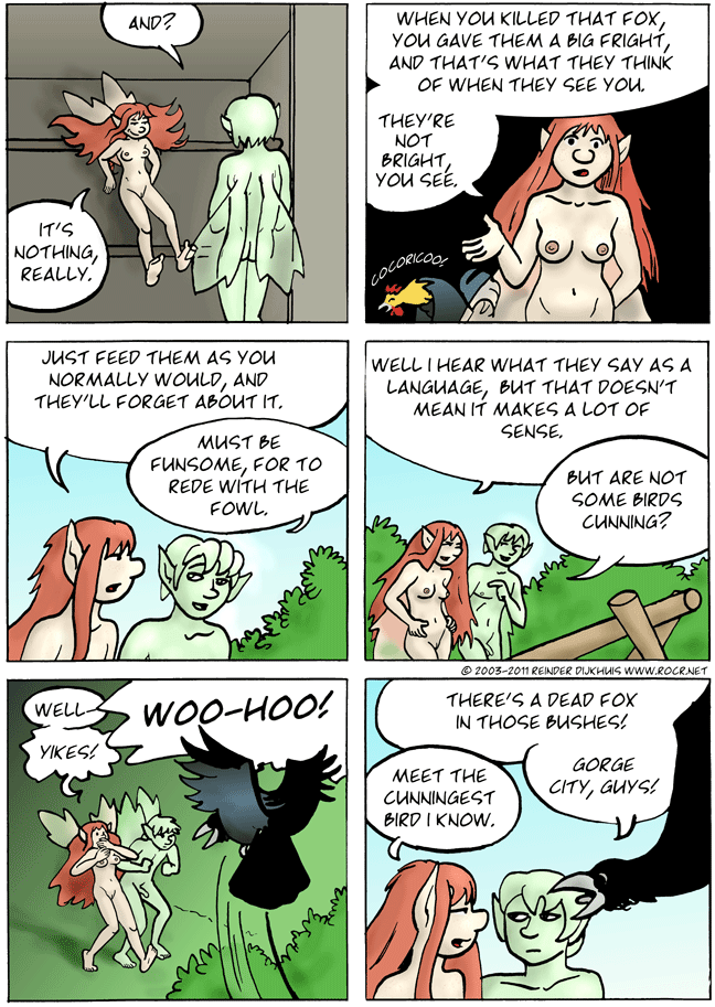 Norla as a chicken psychologist