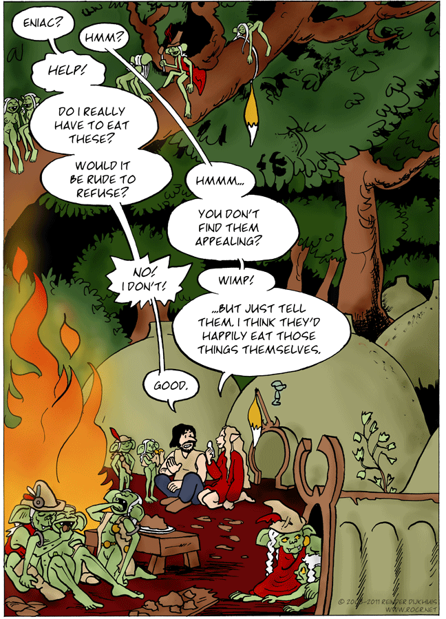 Meanwhile at the Lutin feast
