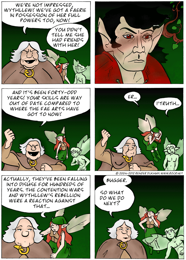 A little background on the Fae arts, and some swearing