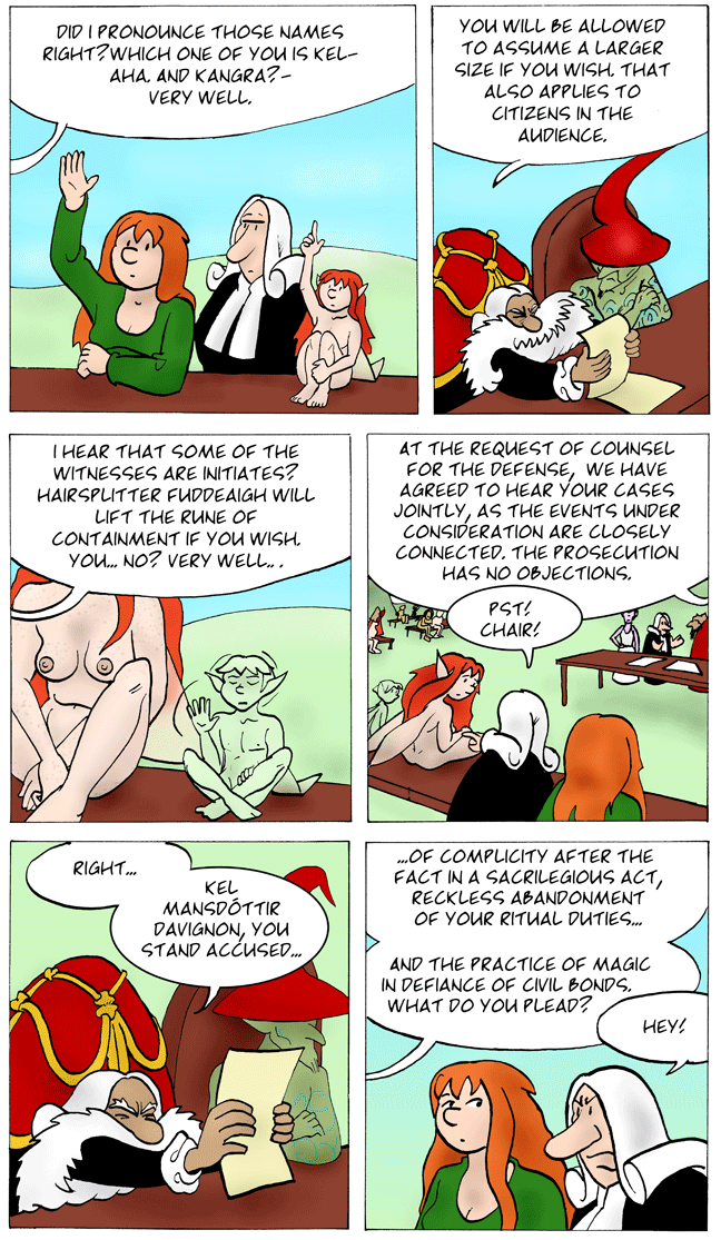 Points of order, continued