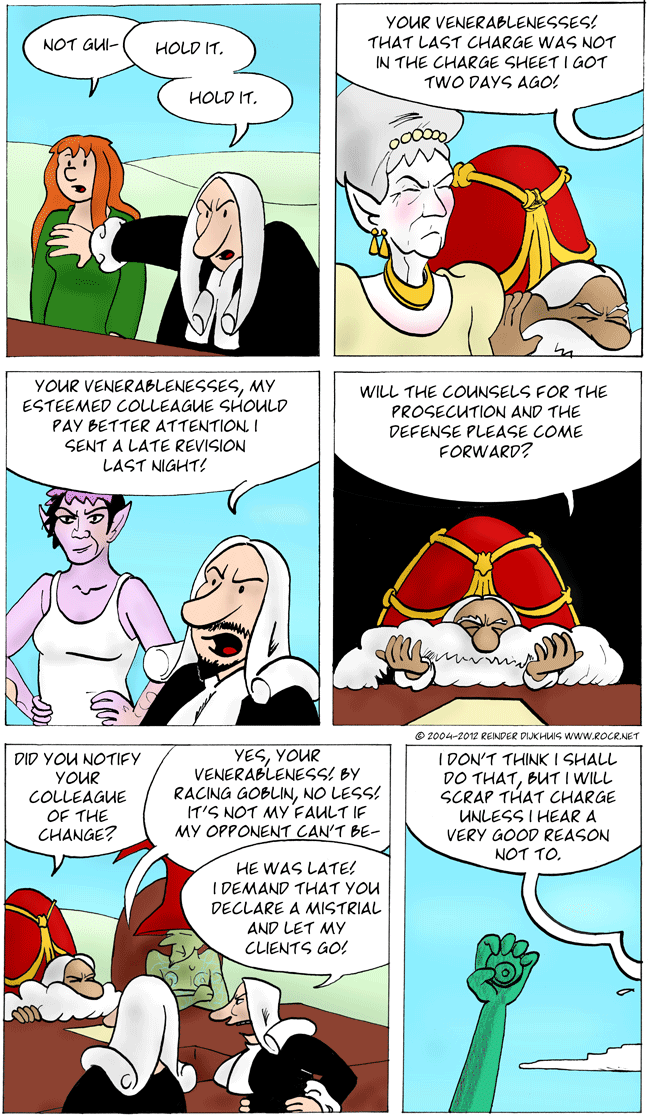 Isolde clashes with her esteemed opponent