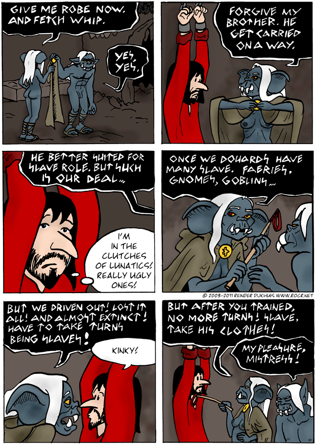 The saddest creatures in the Gnomian Republic!