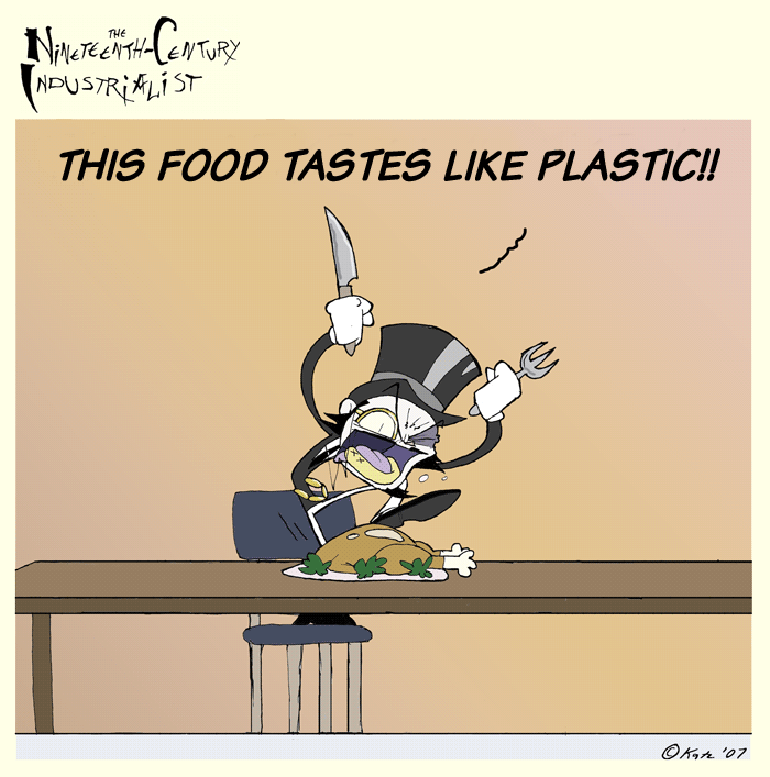 This Food Tastes Like Plastic!