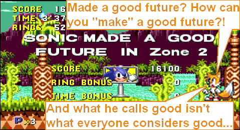 The futures bright - the futures Sonic...