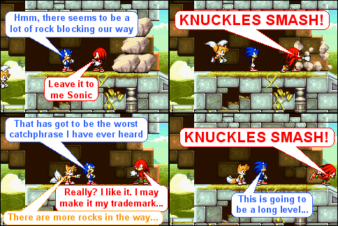 Knuckles Smash!