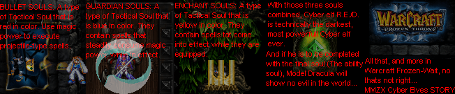 EXACT explanation of bullet, guardian and enchant souls.