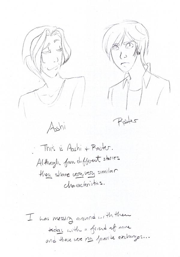 Aoshi and Roster: The Duo