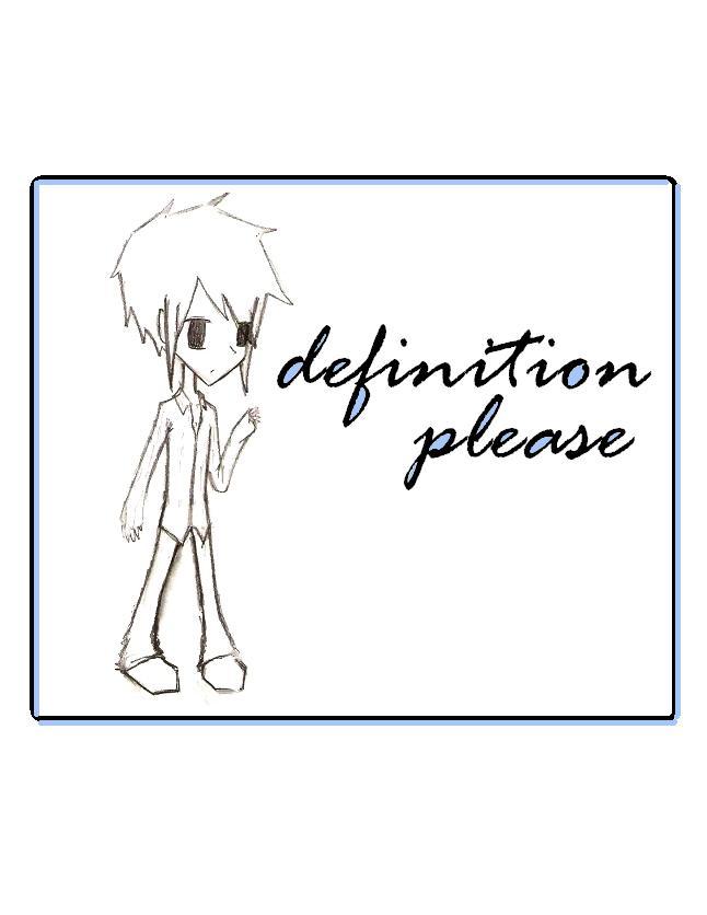 Definition Please Title Page