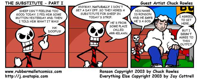 Sheep and Bones - Guest Comic 1 of 2