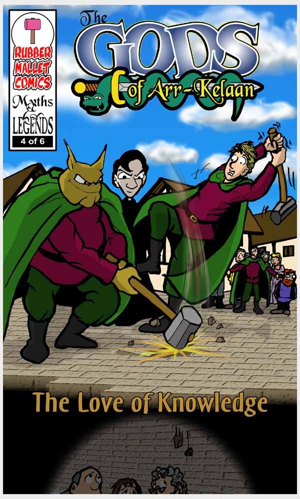 Issue 4 - "The Love Of Knowledge" (Cover 1)