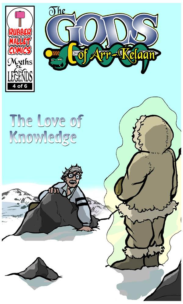Issue 4 - "The Love Of Knowledge" (Cover 2)