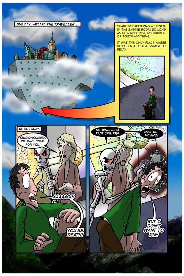 Short Story - 'Scared to Death' [Page 1]