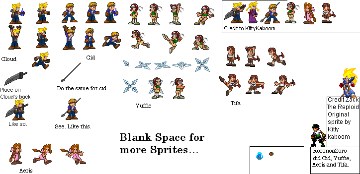 FF7 Sprites