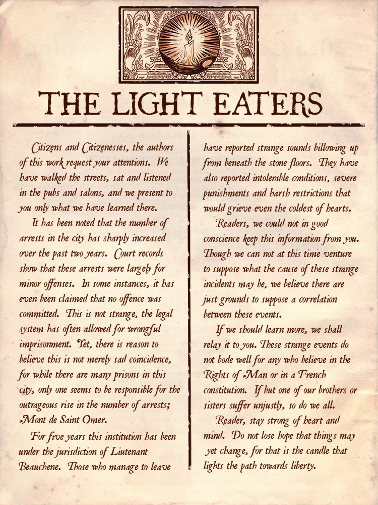 The Light Eaters, Page 1