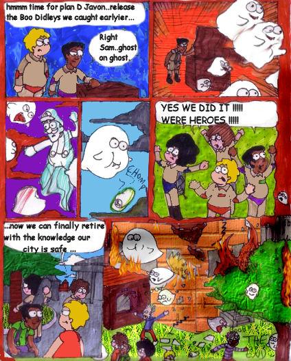 Sam and Javon GHostbusters Page 6