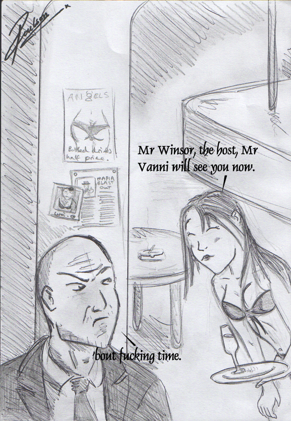 Page 1. Vanni's bar.