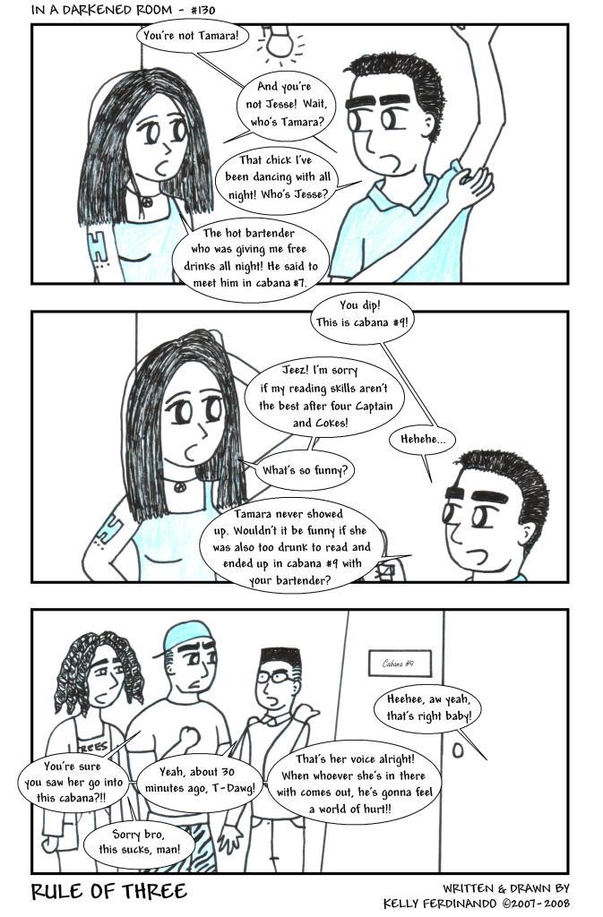 #130 - In A Darkened Room 