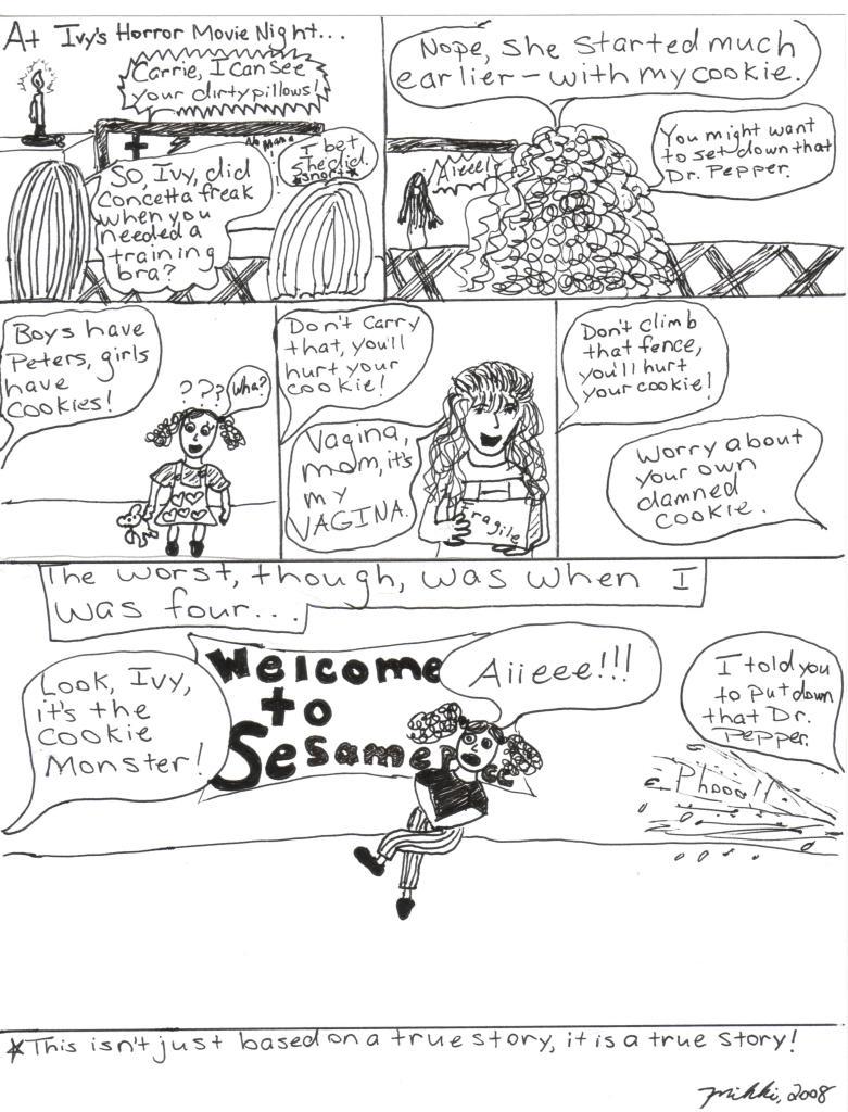 Guest Strip by Mikki "The Real Ivy"