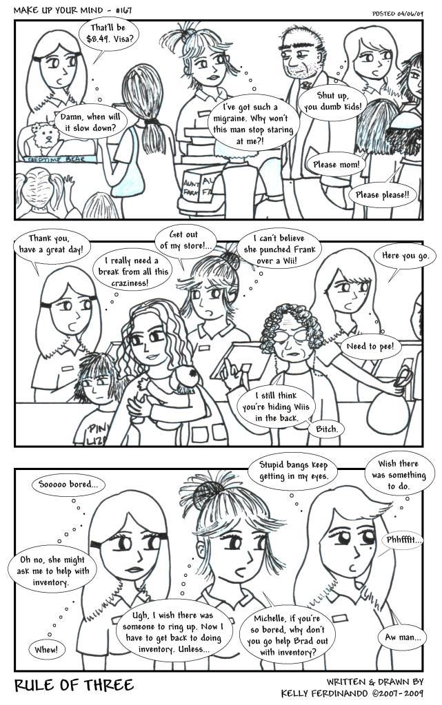 #167 - Make Up Your Mind