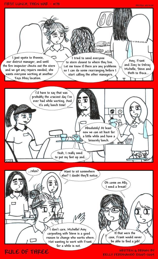 #178 - Lunch First, Then War