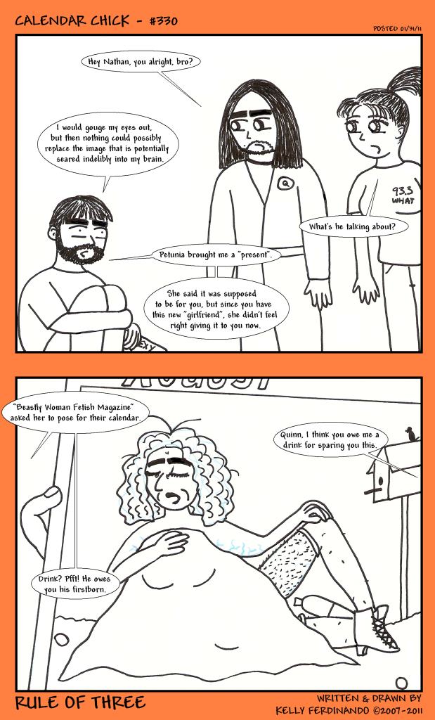 #330 - Calendar Chick