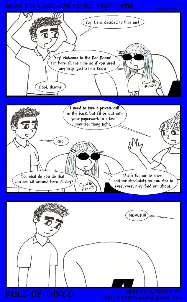 #378 - What Does Hel-Cat Do All Day?