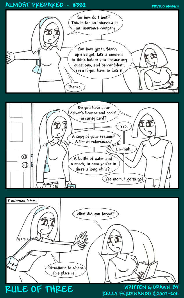 #382 - Almost Prepared 