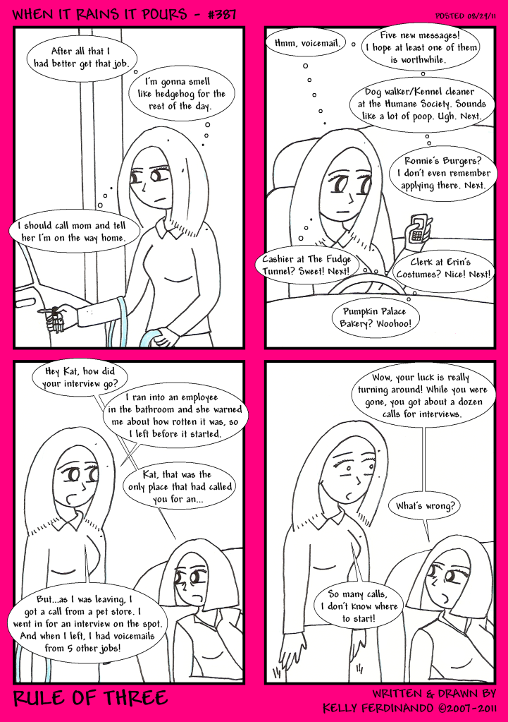 #387 - When It Rains It Pours