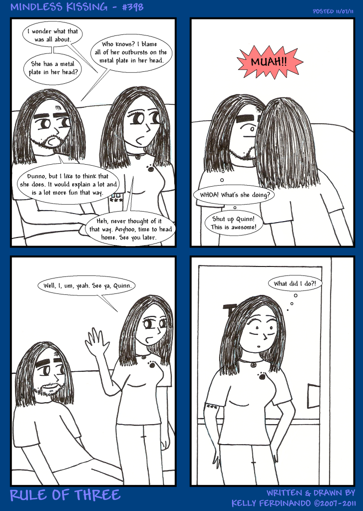 #398 - Mindless Kissing