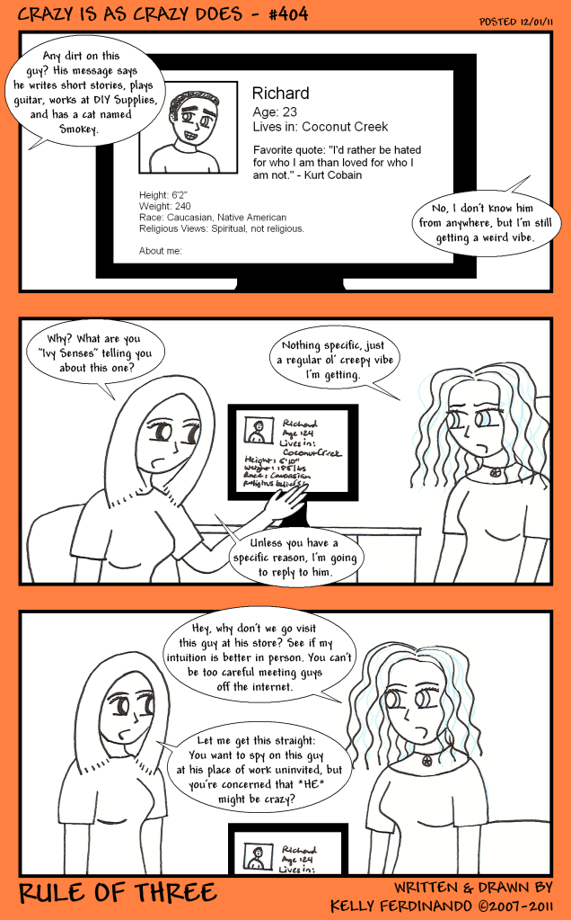 #404 - Crazy Is As Crazy Does