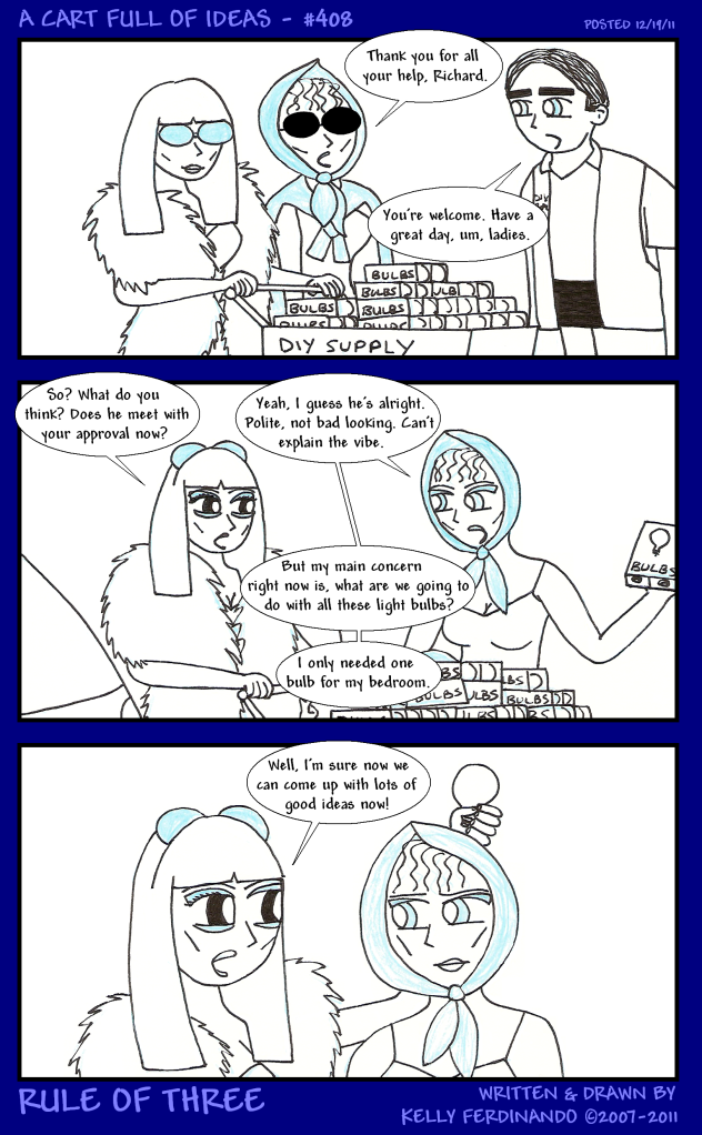 #408 - A Cart Full Of Ideas