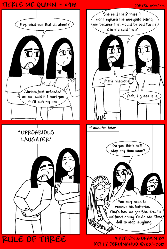 #418 - Tickle Me Quinn